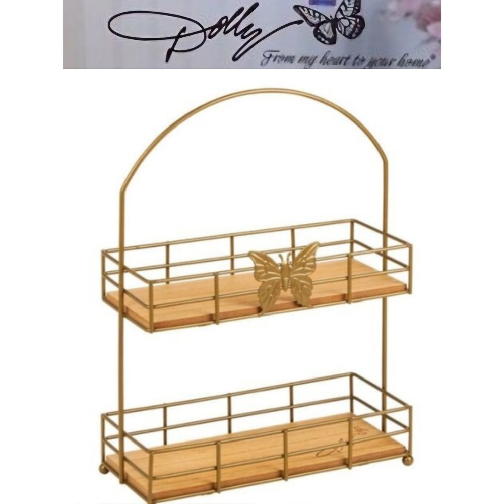 Dolly Parton Butterfly Serving Tray